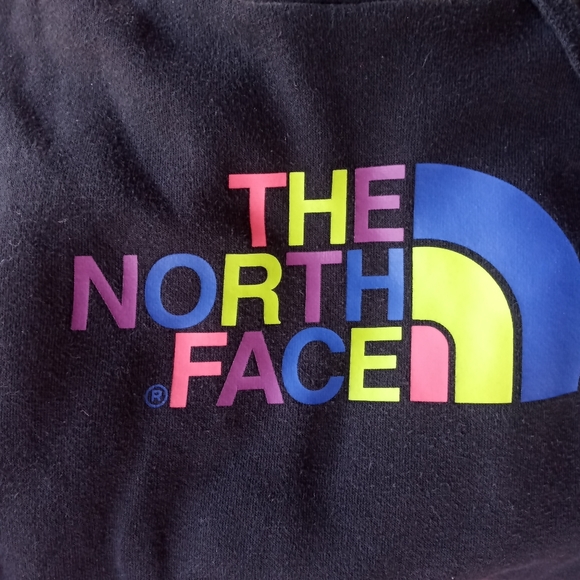 north face hoodie womens black